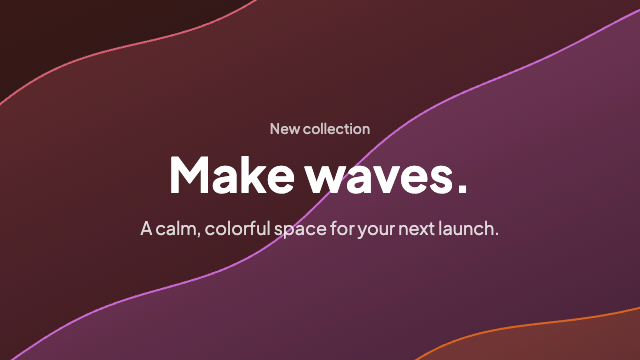 Wavy Tide Background preview